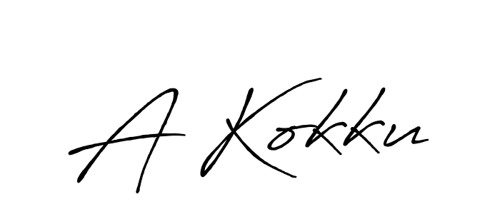 Create a beautiful signature design for name A Kokku. With this signature (Antro_Vectra_Bolder) fonts, you can make a handwritten signature for free. A Kokku signature style 7 images and pictures png