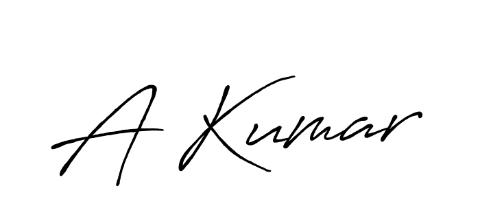 How to Draw A Kumar signature style? Antro_Vectra_Bolder is a latest design signature styles for name A Kumar. A Kumar signature style 7 images and pictures png