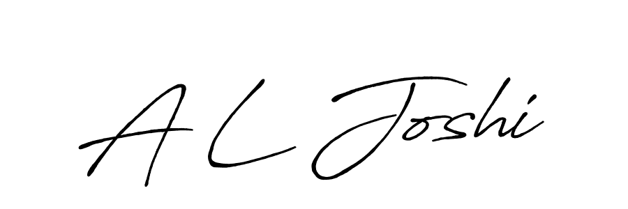 This is the best signature style for the A L Joshi name. Also you like these signature font (Antro_Vectra_Bolder). Mix name signature. A L Joshi signature style 7 images and pictures png