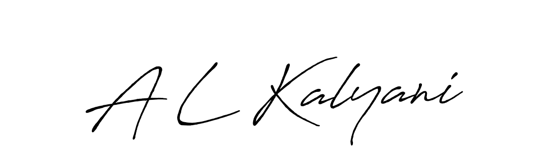 How to Draw A L Kalyani signature style? Antro_Vectra_Bolder is a latest design signature styles for name A L Kalyani. A L Kalyani signature style 7 images and pictures png
