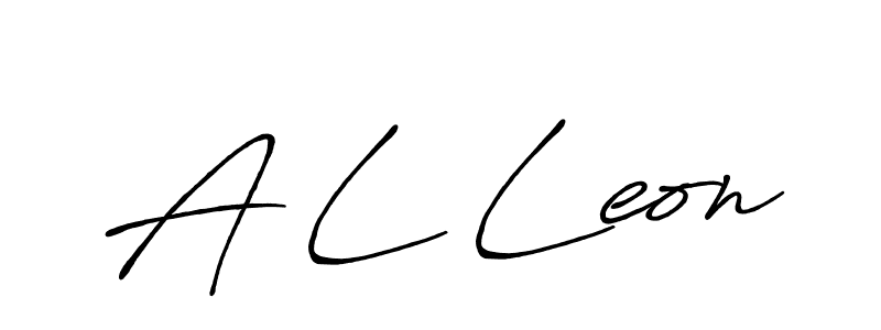 Make a beautiful signature design for name A L Leon. Use this online signature maker to create a handwritten signature for free. A L Leon signature style 7 images and pictures png