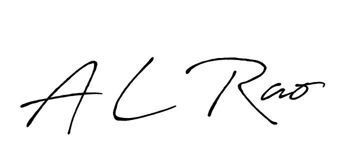 It looks lik you need a new signature style for name A L Rao. Design unique handwritten (Antro_Vectra_Bolder) signature with our free signature maker in just a few clicks. A L Rao signature style 7 images and pictures png