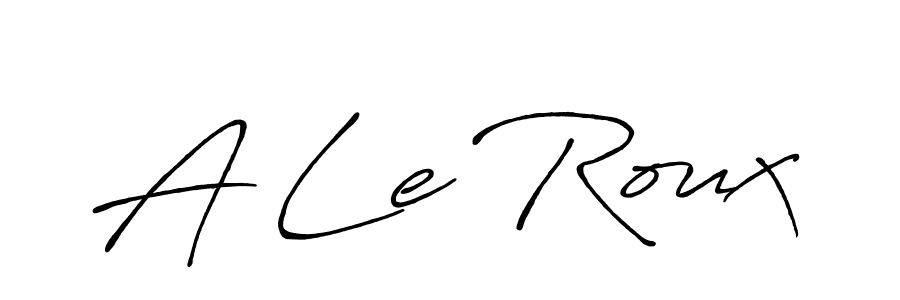 Also we have A Le Roux name is the best signature style. Create professional handwritten signature collection using Antro_Vectra_Bolder autograph style. A Le Roux signature style 7 images and pictures png