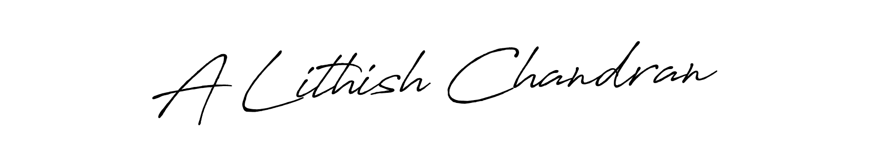 Once you've used our free online signature maker to create your best signature Antro_Vectra_Bolder style, it's time to enjoy all of the benefits that A Lithish Chandran name signing documents. A Lithish Chandran signature style 7 images and pictures png