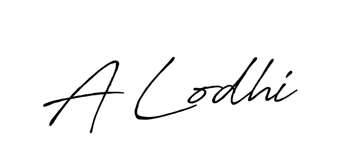 How to Draw A Lodhi signature style? Antro_Vectra_Bolder is a latest design signature styles for name A Lodhi. A Lodhi signature style 7 images and pictures png