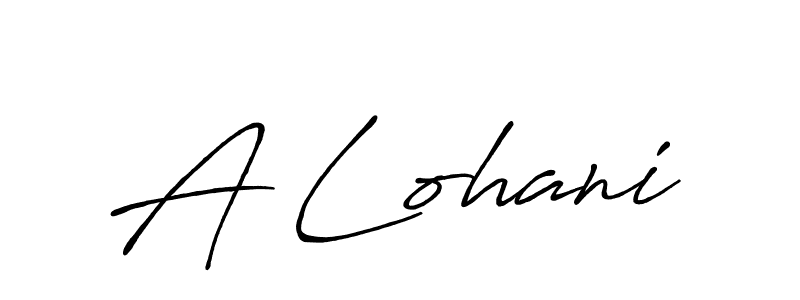 if you are searching for the best signature style for your name A Lohani. so please give up your signature search. here we have designed multiple signature styles  using Antro_Vectra_Bolder. A Lohani signature style 7 images and pictures png