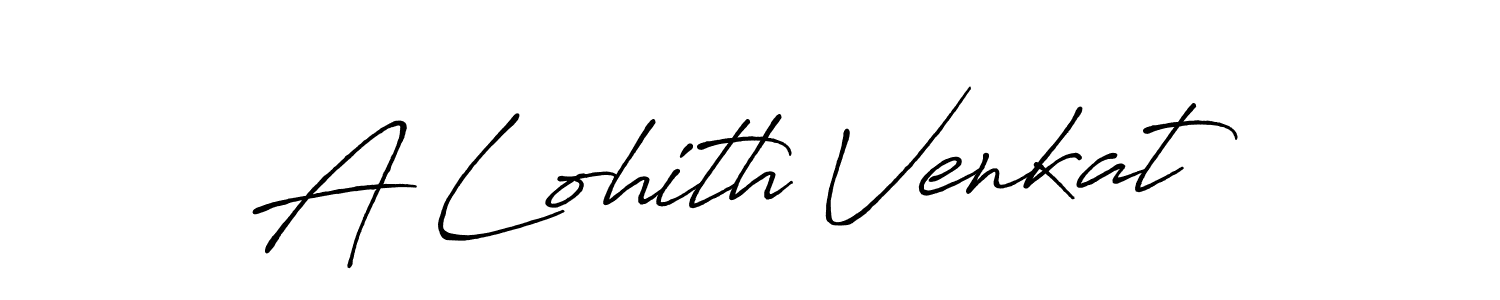 Once you've used our free online signature maker to create your best signature Antro_Vectra_Bolder style, it's time to enjoy all of the benefits that A Lohith Venkat name signing documents. A Lohith Venkat signature style 7 images and pictures png