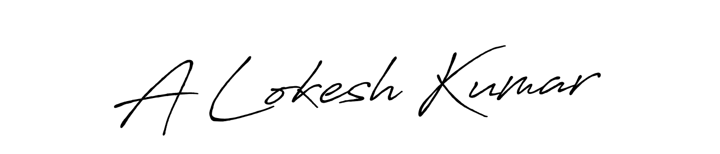 Here are the top 10 professional signature styles for the name A Lokesh Kumar. These are the best autograph styles you can use for your name. A Lokesh Kumar signature style 7 images and pictures png