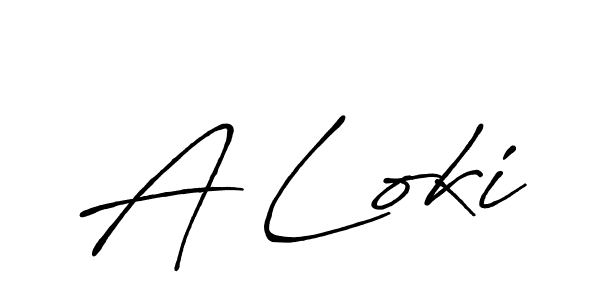 Similarly Antro_Vectra_Bolder is the best handwritten signature design. Signature creator online .You can use it as an online autograph creator for name A Loki. A Loki signature style 7 images and pictures png