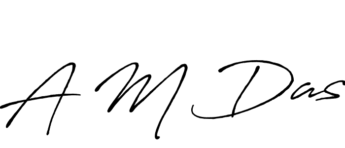 It looks lik you need a new signature style for name A M Das. Design unique handwritten (Antro_Vectra_Bolder) signature with our free signature maker in just a few clicks. A M Das signature style 7 images and pictures png