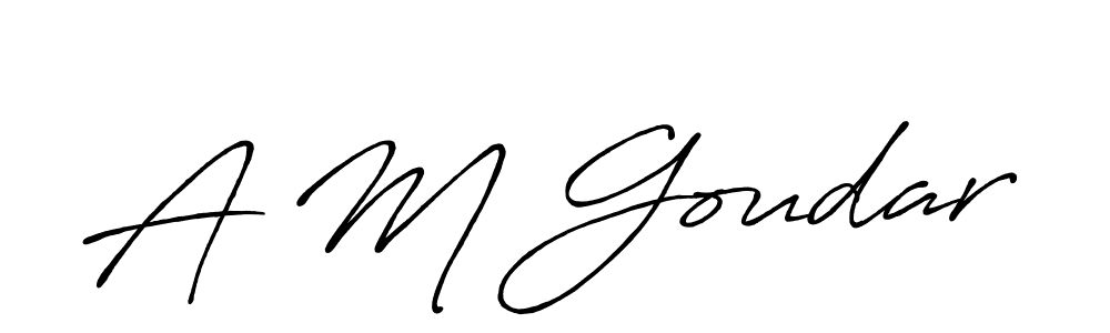 You can use this online signature creator to create a handwritten signature for the name A M Goudar. This is the best online autograph maker. A M Goudar signature style 7 images and pictures png