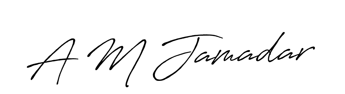 You can use this online signature creator to create a handwritten signature for the name A M Jamadar. This is the best online autograph maker. A M Jamadar signature style 7 images and pictures png