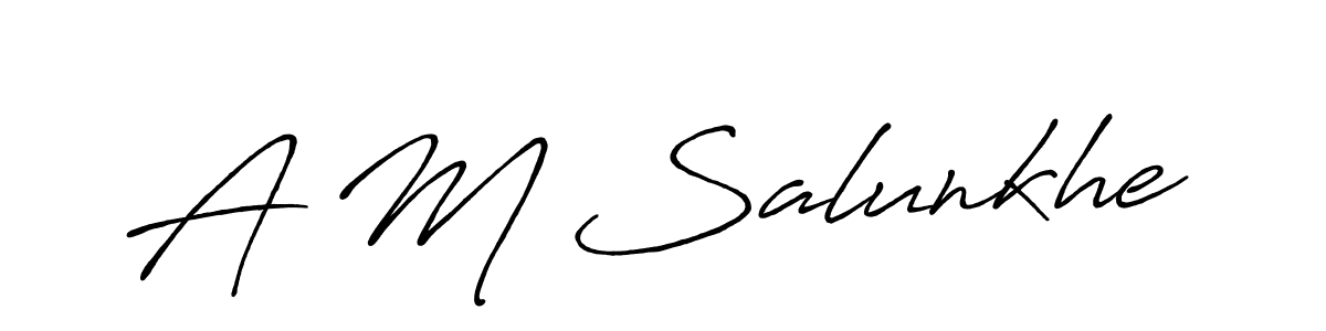 Once you've used our free online signature maker to create your best signature Antro_Vectra_Bolder style, it's time to enjoy all of the benefits that A M Salunkhe name signing documents. A M Salunkhe signature style 7 images and pictures png