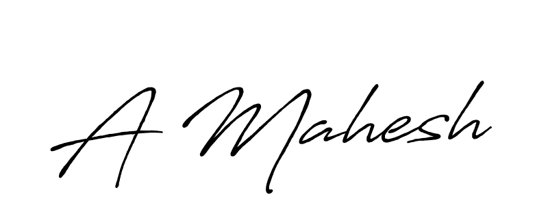 Similarly Antro_Vectra_Bolder is the best handwritten signature design. Signature creator online .You can use it as an online autograph creator for name A Mahesh. A Mahesh signature style 7 images and pictures png
