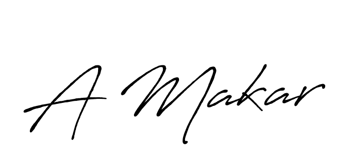 How to Draw A Makar signature style? Antro_Vectra_Bolder is a latest design signature styles for name A Makar. A Makar signature style 7 images and pictures png
