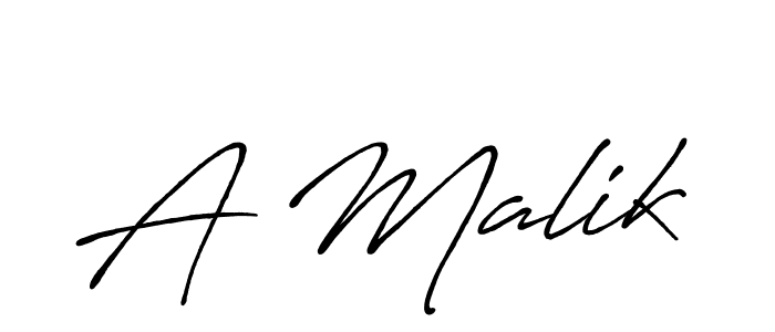 How to Draw A Malik signature style? Antro_Vectra_Bolder is a latest design signature styles for name A Malik. A Malik signature style 7 images and pictures png