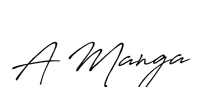 Here are the top 10 professional signature styles for the name A Manga. These are the best autograph styles you can use for your name. A Manga signature style 7 images and pictures png