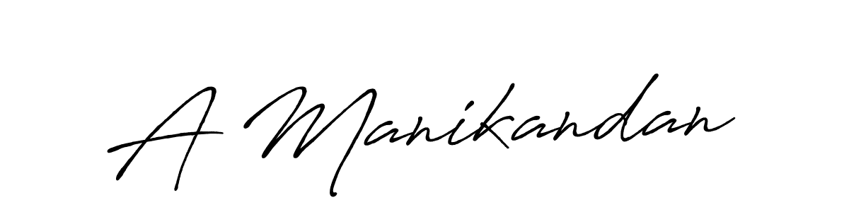 Once you've used our free online signature maker to create your best signature Antro_Vectra_Bolder style, it's time to enjoy all of the benefits that A Manikandan name signing documents. A Manikandan signature style 7 images and pictures png