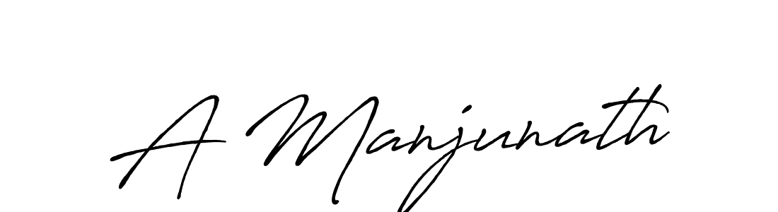 How to Draw A Manjunath signature style? Antro_Vectra_Bolder is a latest design signature styles for name A Manjunath. A Manjunath signature style 7 images and pictures png