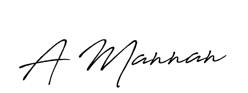 How to make A Mannan name signature. Use Antro_Vectra_Bolder style for creating short signs online. This is the latest handwritten sign. A Mannan signature style 7 images and pictures png