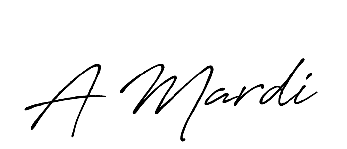 Make a beautiful signature design for name A Mardi. With this signature (Antro_Vectra_Bolder) style, you can create a handwritten signature for free. A Mardi signature style 7 images and pictures png