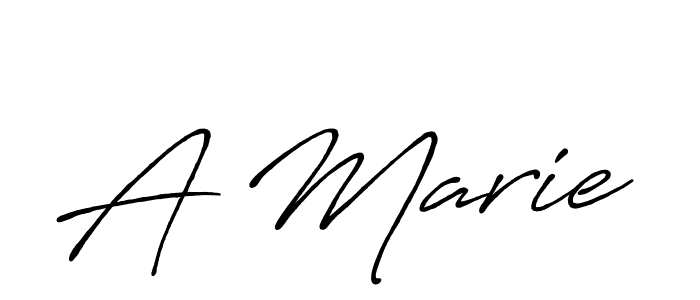 Here are the top 10 professional signature styles for the name A Marie. These are the best autograph styles you can use for your name. A Marie signature style 7 images and pictures png