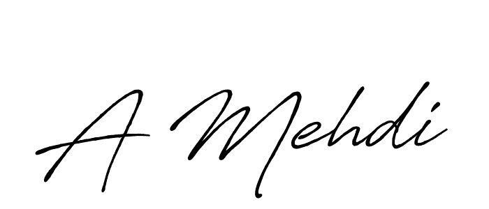 This is the best signature style for the A Mehdi name. Also you like these signature font (Antro_Vectra_Bolder). Mix name signature. A Mehdi signature style 7 images and pictures png