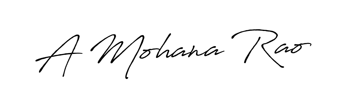 You can use this online signature creator to create a handwritten signature for the name A Mohana Rao. This is the best online autograph maker. A Mohana Rao signature style 7 images and pictures png