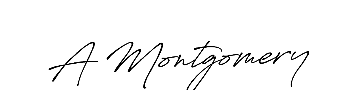 Also we have A Montgomery name is the best signature style. Create professional handwritten signature collection using Antro_Vectra_Bolder autograph style. A Montgomery signature style 7 images and pictures png