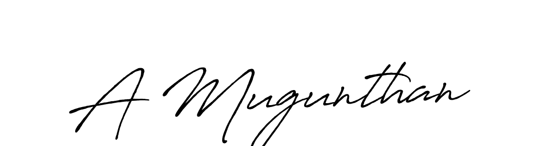 Antro_Vectra_Bolder is a professional signature style that is perfect for those who want to add a touch of class to their signature. It is also a great choice for those who want to make their signature more unique. Get A Mugunthan name to fancy signature for free. A Mugunthan signature style 7 images and pictures png