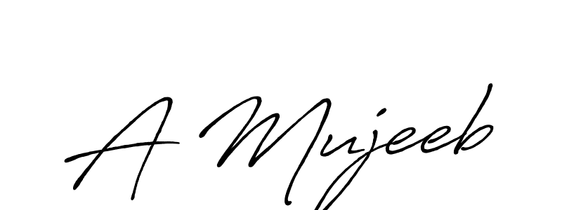 Similarly Antro_Vectra_Bolder is the best handwritten signature design. Signature creator online .You can use it as an online autograph creator for name A Mujeeb. A Mujeeb signature style 7 images and pictures png