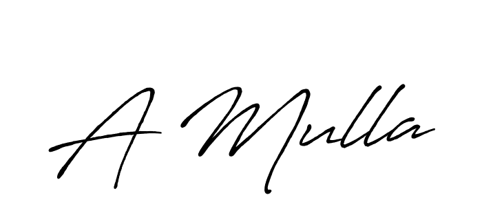 Make a short A Mulla signature style. Manage your documents anywhere anytime using Antro_Vectra_Bolder. Create and add eSignatures, submit forms, share and send files easily. A Mulla signature style 7 images and pictures png