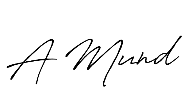 if you are searching for the best signature style for your name A Mund. so please give up your signature search. here we have designed multiple signature styles  using Antro_Vectra_Bolder. A Mund signature style 7 images and pictures png