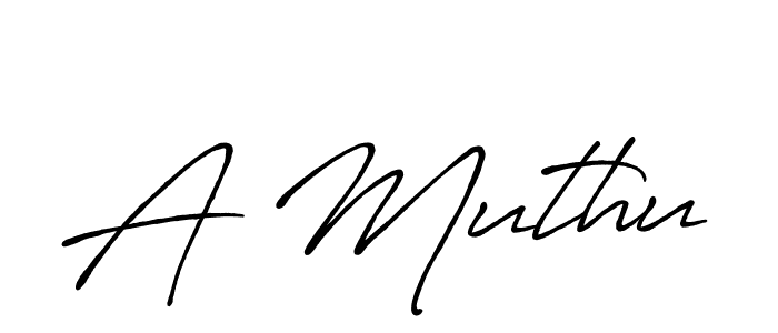 Once you've used our free online signature maker to create your best signature Antro_Vectra_Bolder style, it's time to enjoy all of the benefits that A Muthu name signing documents. A Muthu signature style 7 images and pictures png