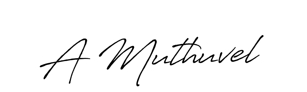 Make a short A Muthuvel signature style. Manage your documents anywhere anytime using Antro_Vectra_Bolder. Create and add eSignatures, submit forms, share and send files easily. A Muthuvel signature style 7 images and pictures png