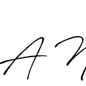 Antro_Vectra_Bolder is a professional signature style that is perfect for those who want to add a touch of class to their signature. It is also a great choice for those who want to make their signature more unique. Get A N name to fancy signature for free. A N signature style 7 images and pictures png
