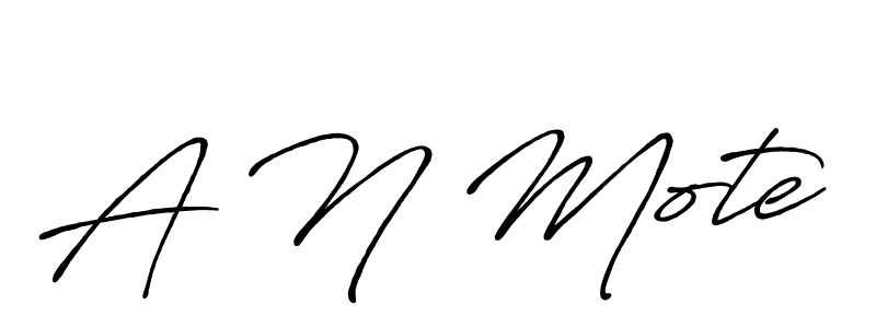 Antro_Vectra_Bolder is a professional signature style that is perfect for those who want to add a touch of class to their signature. It is also a great choice for those who want to make their signature more unique. Get A N Mote name to fancy signature for free. A N Mote signature style 7 images and pictures png