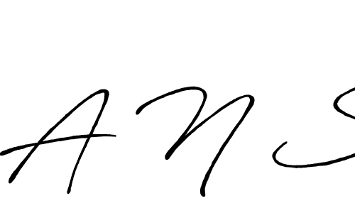 Here are the top 10 professional signature styles for the name A N S. These are the best autograph styles you can use for your name. A N S signature style 7 images and pictures png