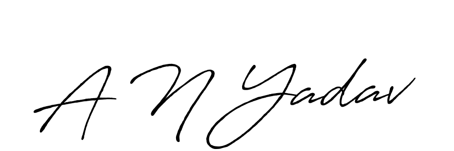 Make a beautiful signature design for name A N Yadav. Use this online signature maker to create a handwritten signature for free. A N Yadav signature style 7 images and pictures png