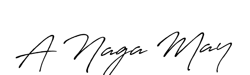Make a beautiful signature design for name A Naga May. Use this online signature maker to create a handwritten signature for free. A Naga May signature style 7 images and pictures png