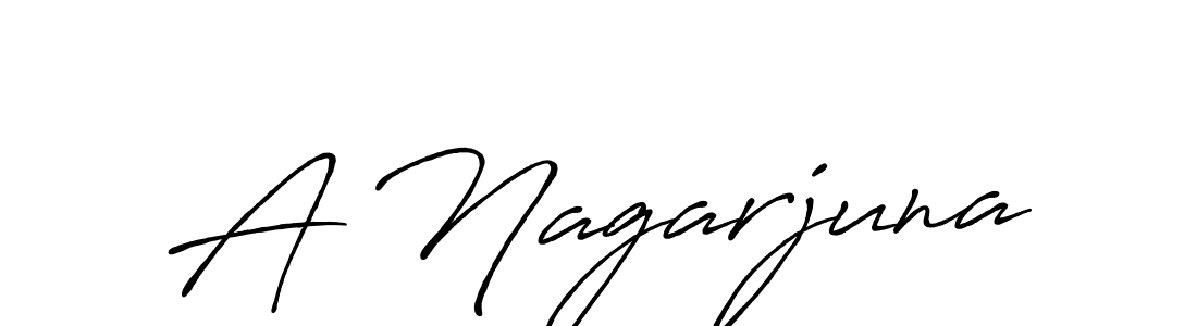 Once you've used our free online signature maker to create your best signature Antro_Vectra_Bolder style, it's time to enjoy all of the benefits that A Nagarjuna name signing documents. A Nagarjuna signature style 7 images and pictures png