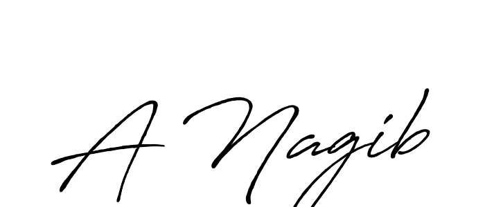 It looks lik you need a new signature style for name A Nagib. Design unique handwritten (Antro_Vectra_Bolder) signature with our free signature maker in just a few clicks. A Nagib signature style 7 images and pictures png
