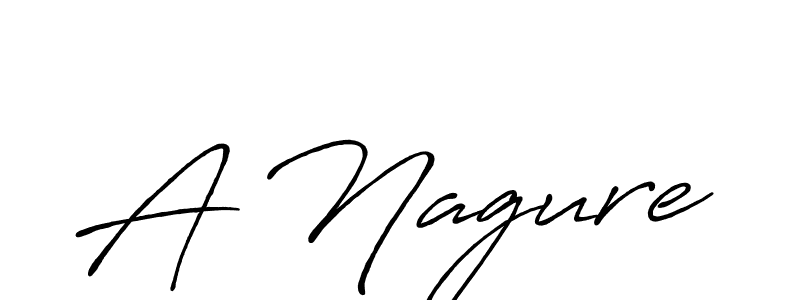 if you are searching for the best signature style for your name A Nagure. so please give up your signature search. here we have designed multiple signature styles  using Antro_Vectra_Bolder. A Nagure signature style 7 images and pictures png