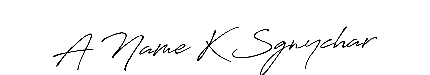 You can use this online signature creator to create a handwritten signature for the name A Name K Sgnychar. This is the best online autograph maker. A Name K Sgnychar signature style 7 images and pictures png