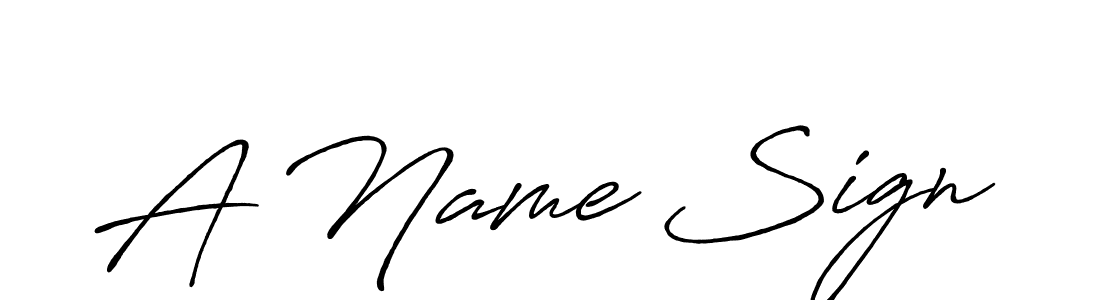 Once you've used our free online signature maker to create your best signature Antro_Vectra_Bolder style, it's time to enjoy all of the benefits that A Name Sign name signing documents. A Name Sign signature style 7 images and pictures png