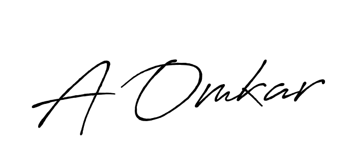 How to Draw A Omkar signature style? Antro_Vectra_Bolder is a latest design signature styles for name A Omkar. A Omkar signature style 7 images and pictures png
