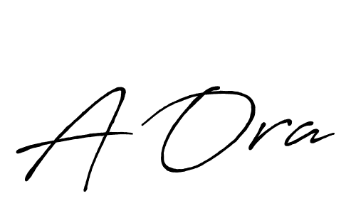 How to Draw A Ora signature style? Antro_Vectra_Bolder is a latest design signature styles for name A Ora. A Ora signature style 7 images and pictures png