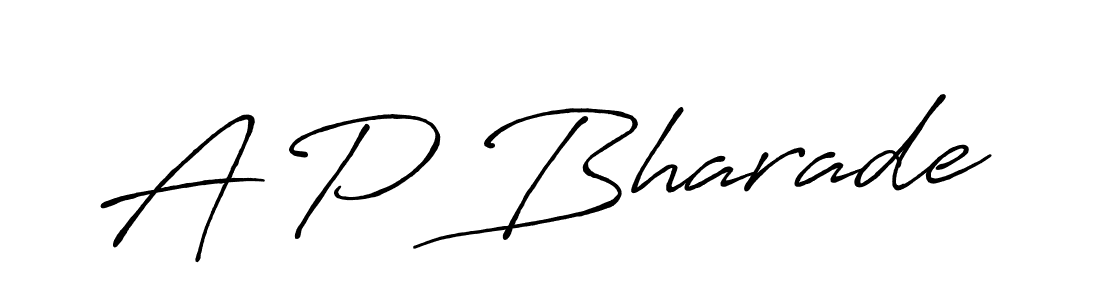 Make a short A P Bharade signature style. Manage your documents anywhere anytime using Antro_Vectra_Bolder. Create and add eSignatures, submit forms, share and send files easily. A P Bharade signature style 7 images and pictures png