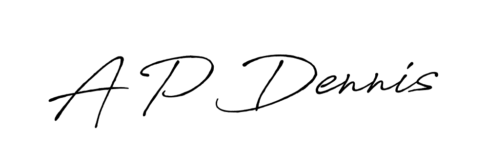 Check out images of Autograph of A P Dennis name. Actor A P Dennis Signature Style. Antro_Vectra_Bolder is a professional sign style online. A P Dennis signature style 7 images and pictures png