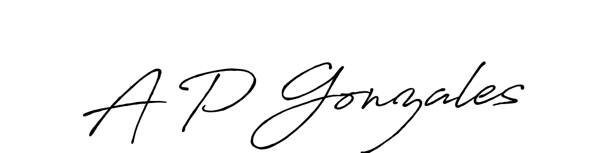 Best and Professional Signature Style for A P Gonzales. Antro_Vectra_Bolder Best Signature Style Collection. A P Gonzales signature style 7 images and pictures png